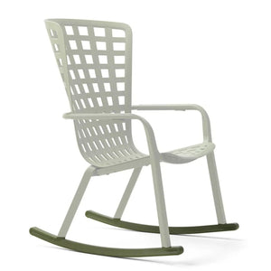   Square Perforated Reclining Outdoor Armchair | Oroa.com