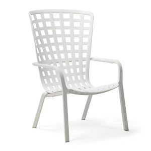   Square Perforated Reclining Outdoor Armchair | Oroa.com