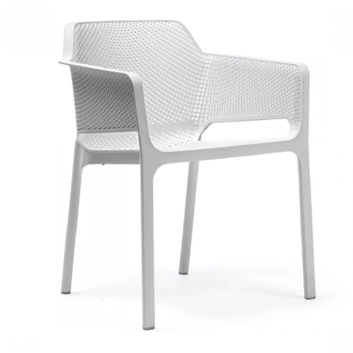   Square Perforated Outdoor Dining Armchair | Oroa.com