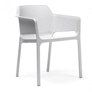   Square Perforated Outdoor Dining Armchair | Oroa.com
