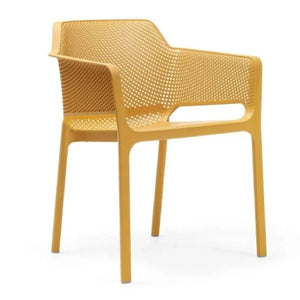   Square Perforated Outdoor Dining Armchair | Oroa.com
