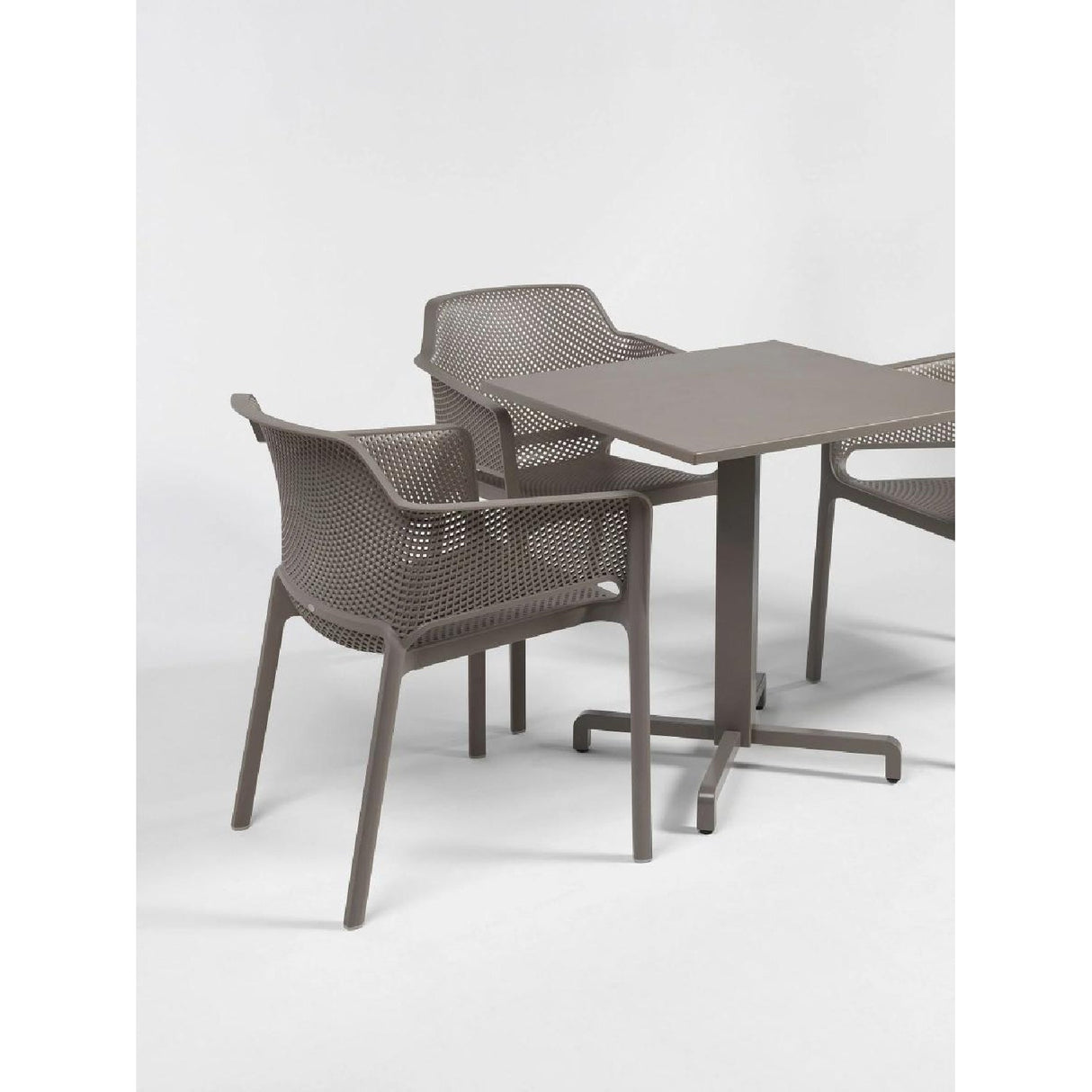   Square Perforated Outdoor Dining Armchair | Oroa.com