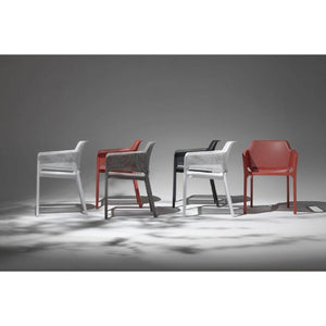   Square Perforated Outdoor Dining Armchair | Oroa.com