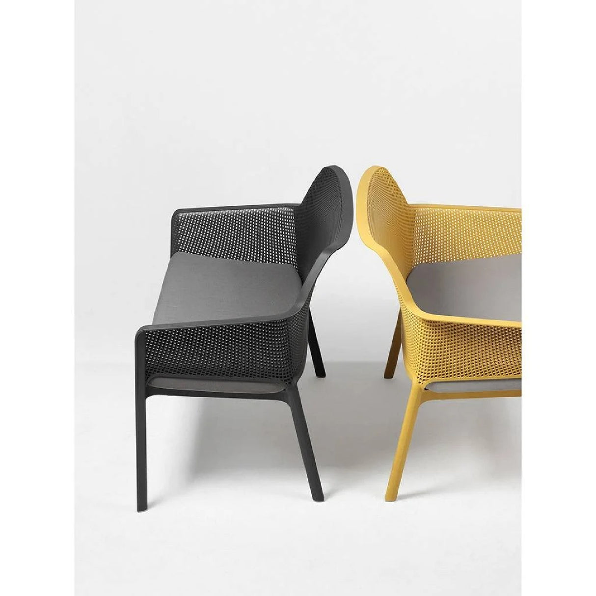   Outdoor Perforated 2-Seater Bench | Oroa.com