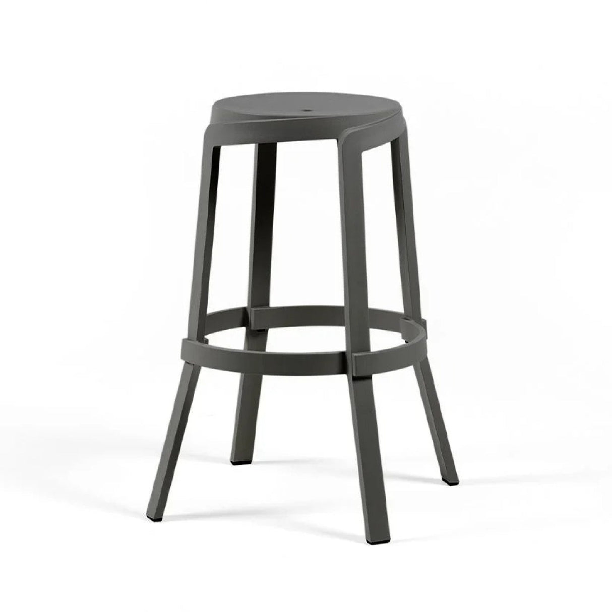   Regenerated Fiberglass Outdoor High Stool | Oroa.com