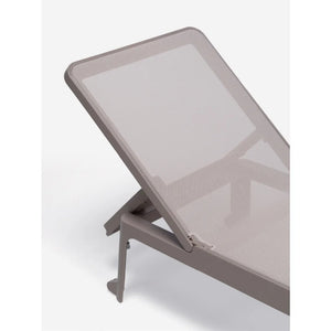   Stackable Fiberglass Outdoor Chaise Lounge | Oroa.com