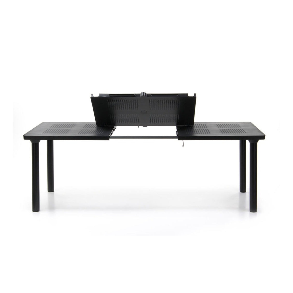   Extendable Outdoor Dining Table with Umbrella Hole | Oroa.com