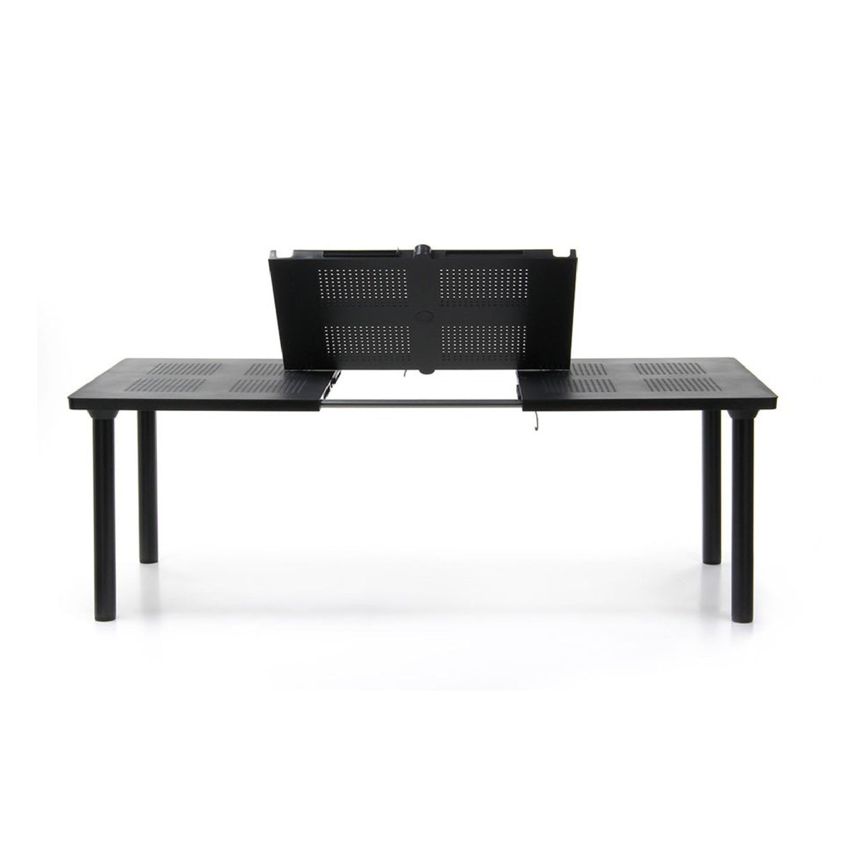   Extendable Outdoor Dining Table with Umbrella Hole | Oroa.com
