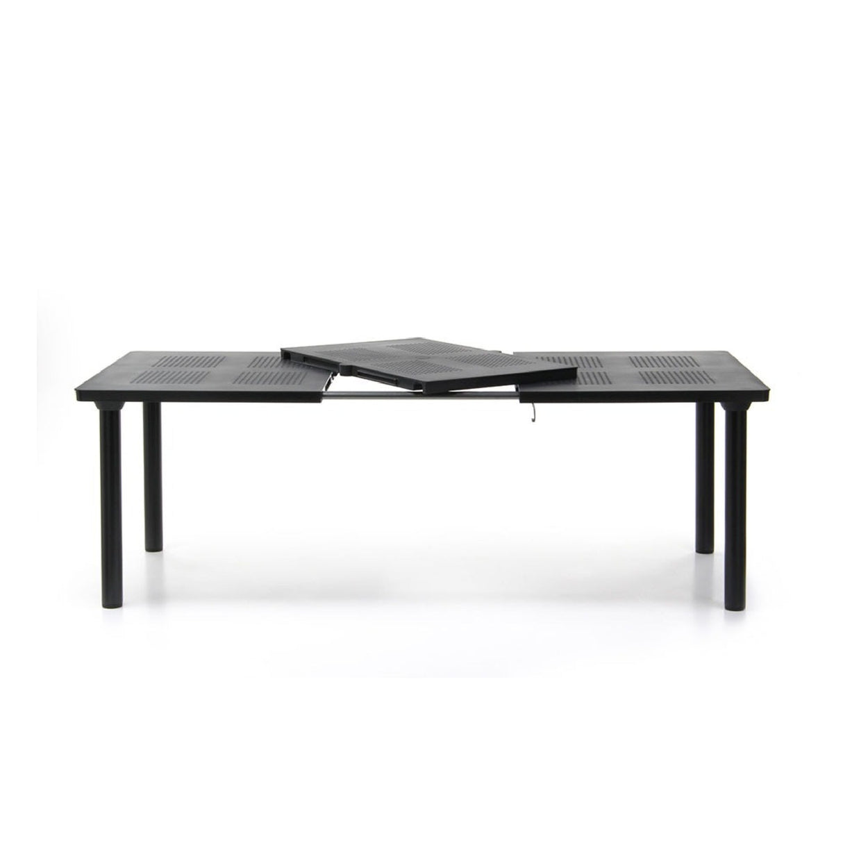   Extendable Outdoor Dining Table with Umbrella Hole | Oroa.com