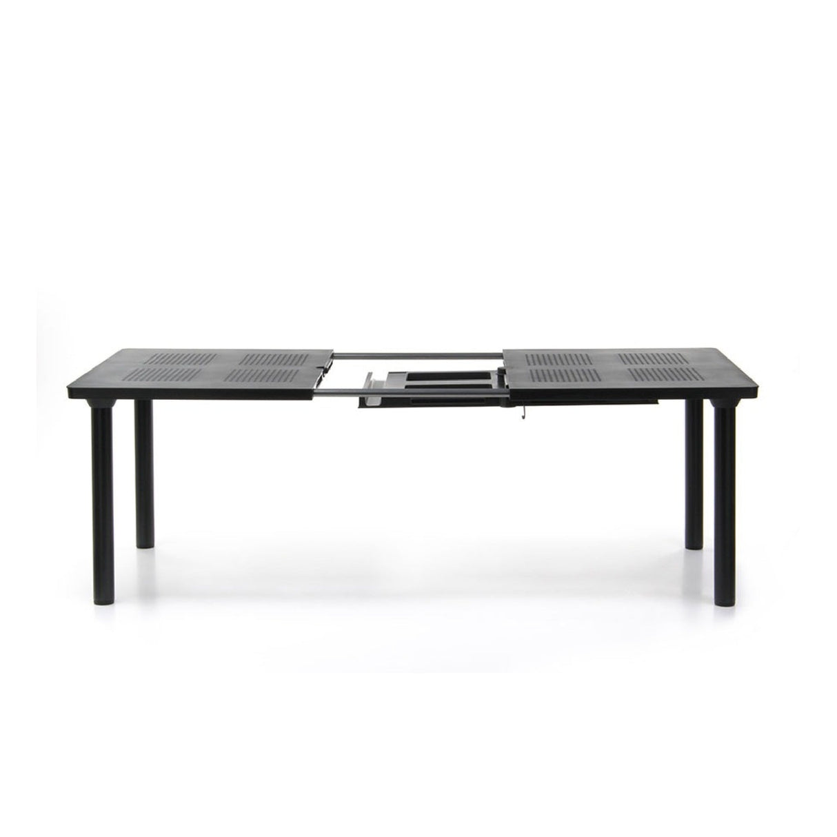   Extendable Outdoor Dining Table with Umbrella Hole | Oroa.com