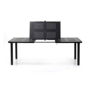   Extendable Outdoor Dining Table with Umbrella Hole | Oroa.com
