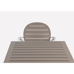   Rectangular Slatted Outdoor Dining Table | Oroa.com