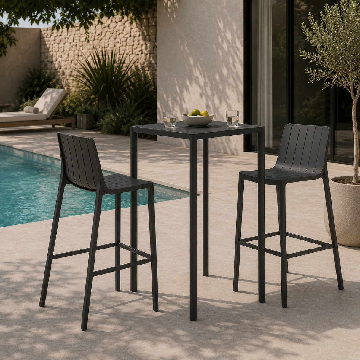   Aluminum Adjustable Outdoor High Table | Oroa.com