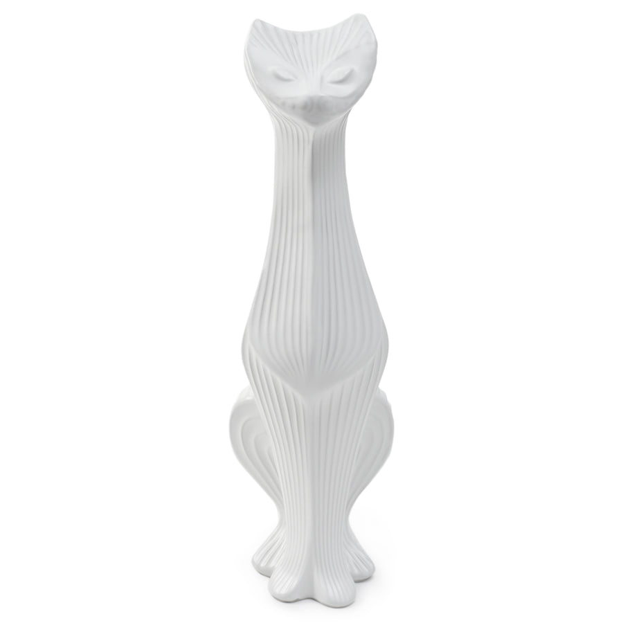   Stoneware Tall Cat Decor | Oroa.com