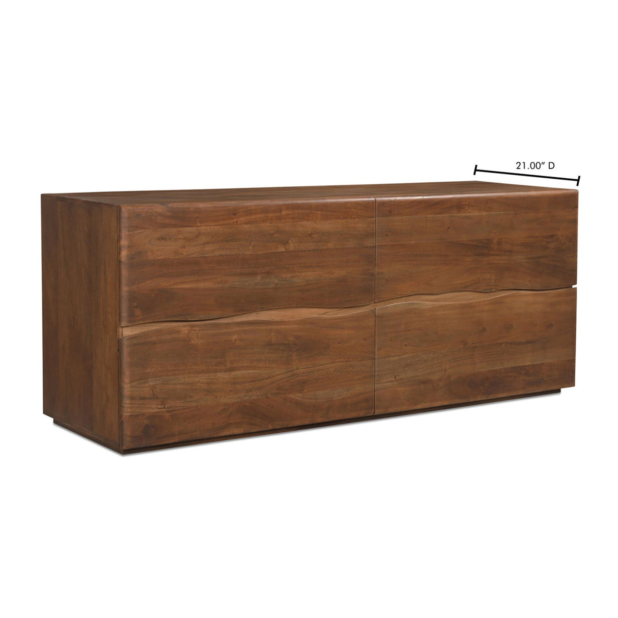   Modern European furniture - Live-Edge Acacia 4-Drawer Dresser - www.oroa.com | Oroa.com