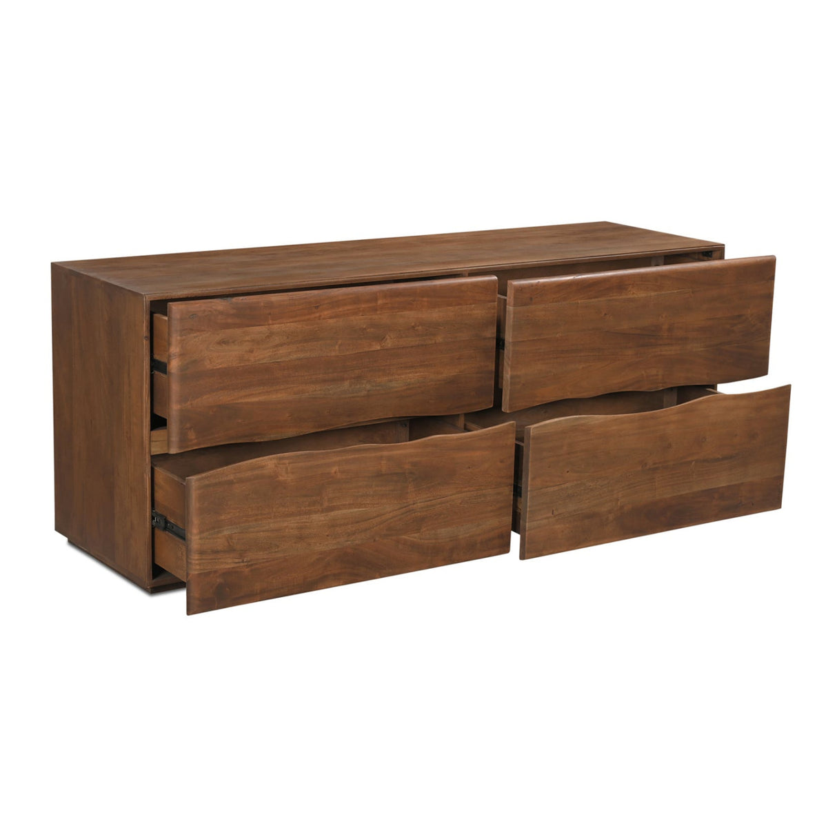   Modern European furniture - Live-Edge Acacia 4-Drawer Dresser - www.oroa.com | Oroa.com