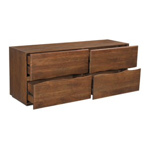   Modern European furniture - Live-Edge Acacia 4-Drawer Dresser - www.oroa.com | Oroa.com