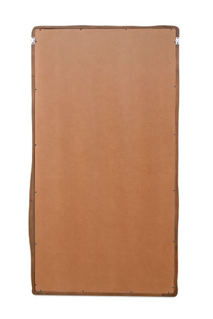   Modern European furniture - Brown Acacia Wood Mirror - www.oroa.com | Oroa.com
