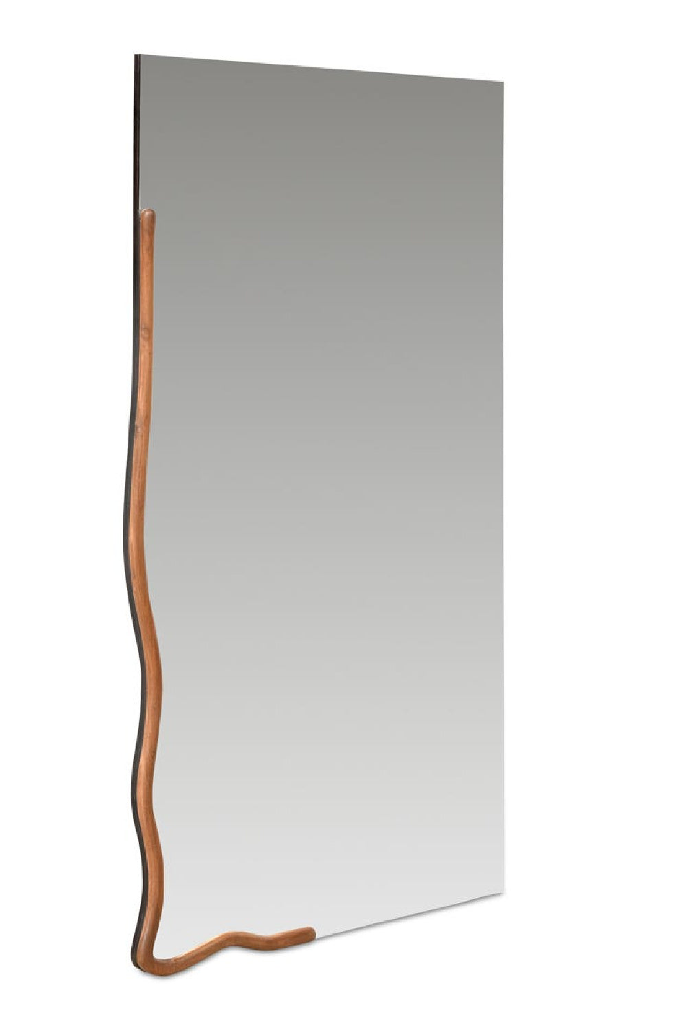   Modern European furniture - Acacia Squiggle Mirror L - www.oroa.com | Oroa.com