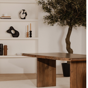   Modern European furniture - Acacia Wood Dining Table - www.oroa.com | Oroa.com