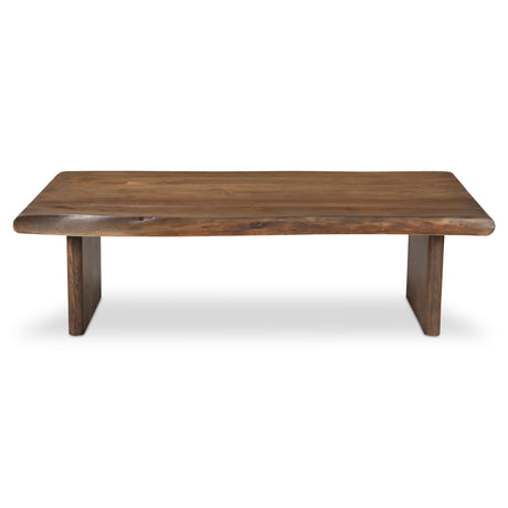   Modern European furniture - Brown Acacia Wood Coffee Table - www.oroa.com | Oroa.com