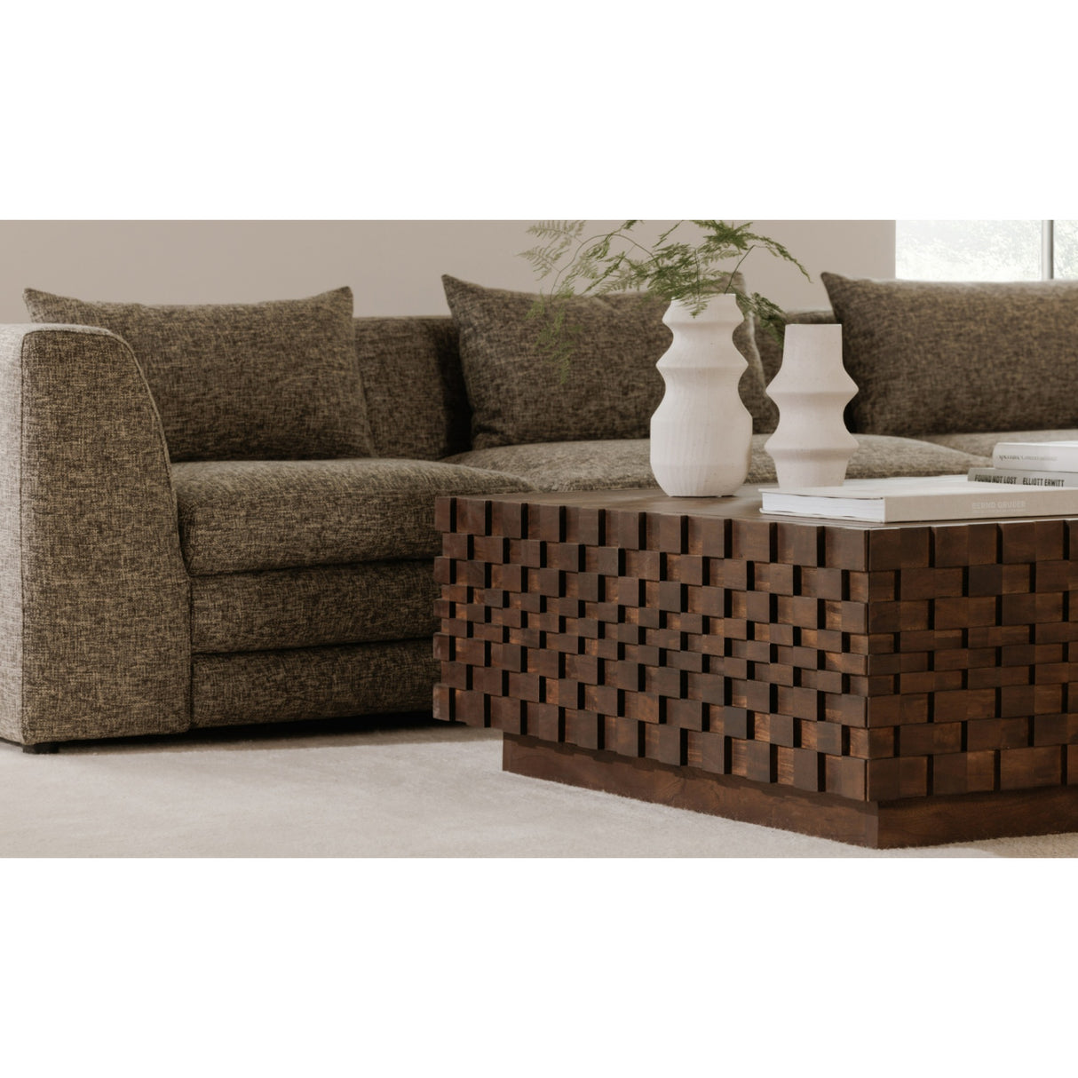   Modern European furniture - Acacia Storage Coffee Table - www.oroa.com | Oroa.com
