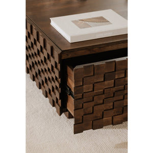   Modern European furniture - Acacia Storage Coffee Table - www.oroa.com | Oroa.com