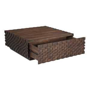   Modern European furniture - Acacia Storage Coffee Table - www.oroa.com | Oroa.com