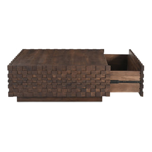   Modern European furniture - Acacia Storage Coffee Table - www.oroa.com | Oroa.com