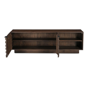   Modern European furniture - Acacia 2-Door Media Cabinet - www.oroa.com | Oroa.com