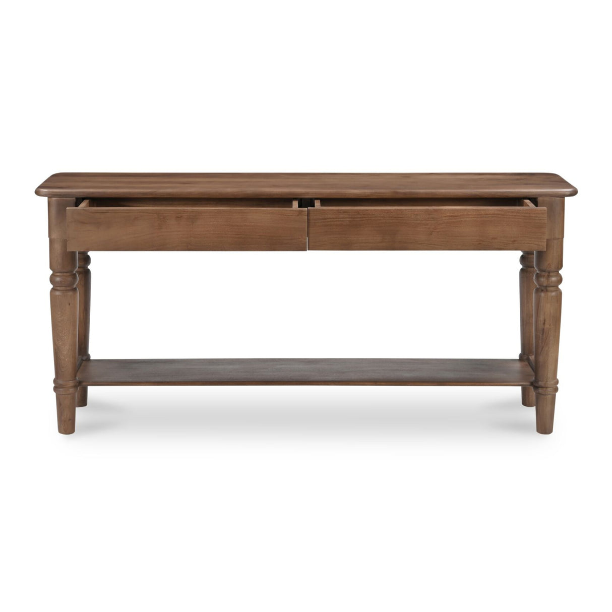   Modern European furniture - 2-Drawer Acacia Console Table - www.oroa.com | Oroa.com