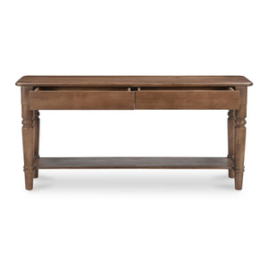   Modern European furniture - 2-Drawer Acacia Console Table - www.oroa.com | Oroa.com