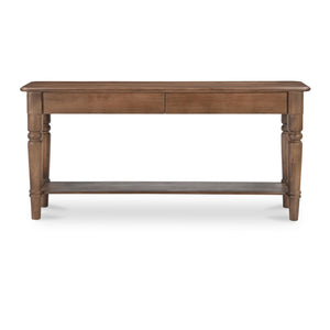   Modern European furniture - 2-Drawer Acacia Console Table - www.oroa.com | Oroa.com