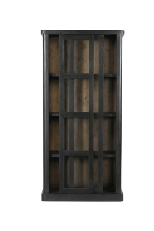   Modern European furniture - Black Sliding-Door Tall Cabinet - www.oroa.com | Oroa.com