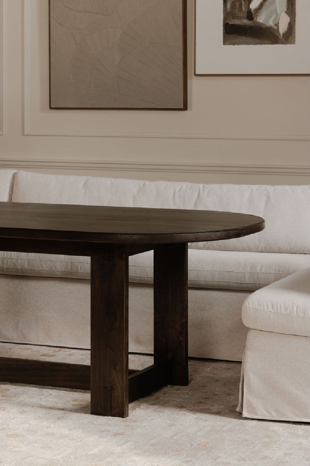   Modern European furniture - Solid Need Wood Dining Table - www.oroa.com | Oroa.com