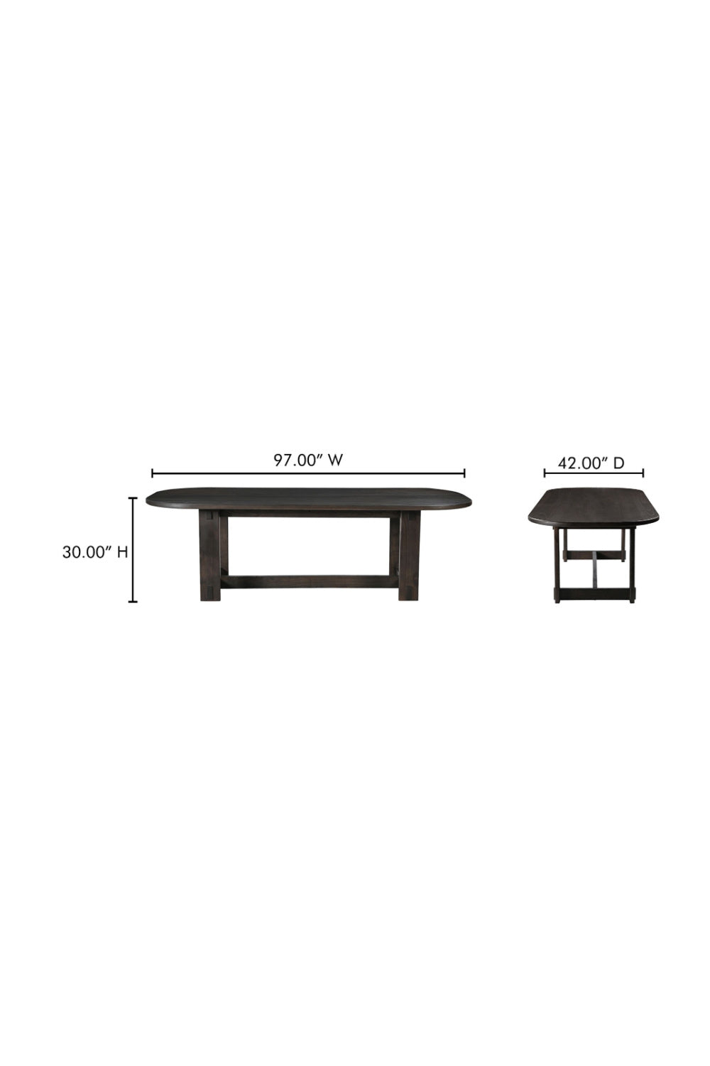   Modern European furniture - Solid Need Wood Dining Table - www.oroa.com | Oroa.com