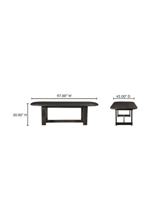   Modern European furniture - Solid Need Wood Dining Table - www.oroa.com | Oroa.com