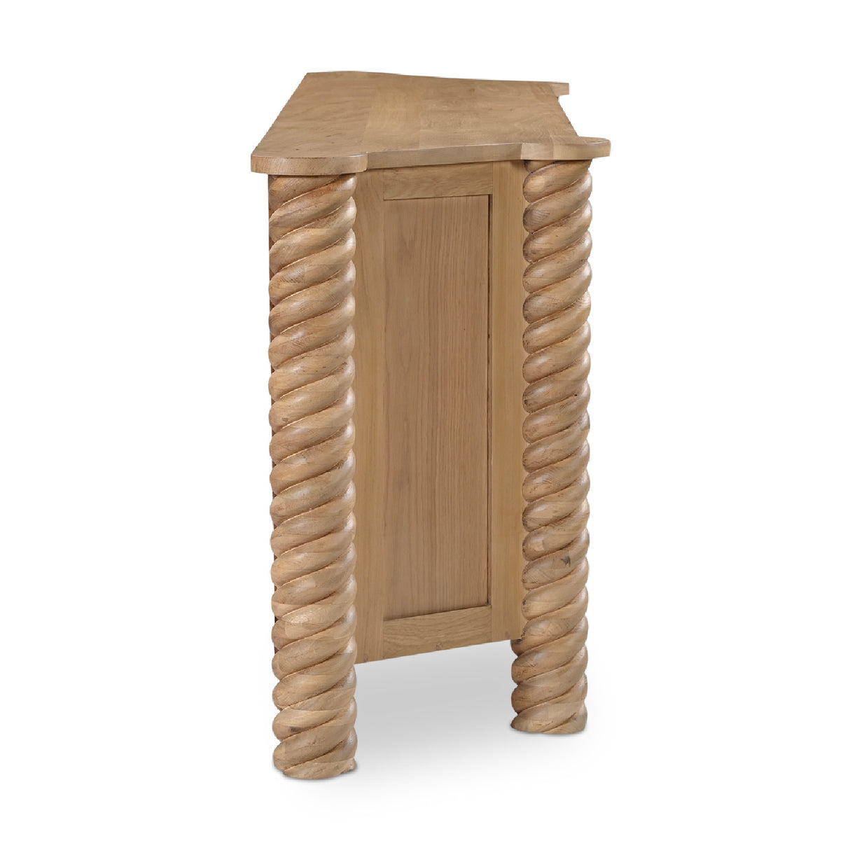   Modern European furniture - Oak Turned-Leg 4-Door Sideboard - www.oroa.com | Oroa.com