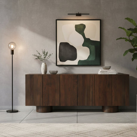   Modern European furniture - Neem Wood 6-Door Sideboard - www.oroa.com | Oroa.com
