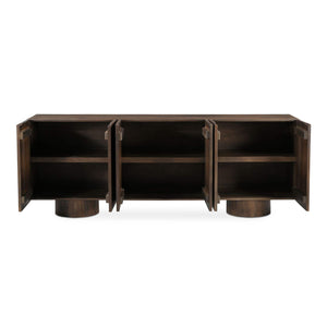  Modern European furniture - Neem Wood 6-Door Sideboard - www.oroa.com | Oroa.com