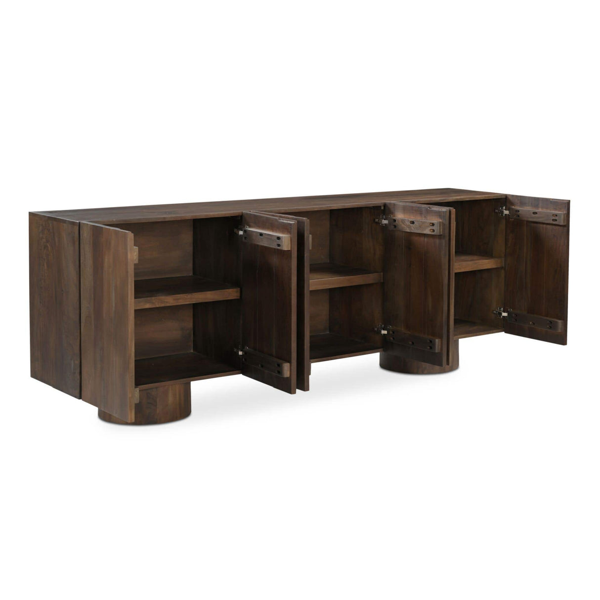   Modern European furniture - Neem Wood 6-Door Sideboard - www.oroa.com | Oroa.com