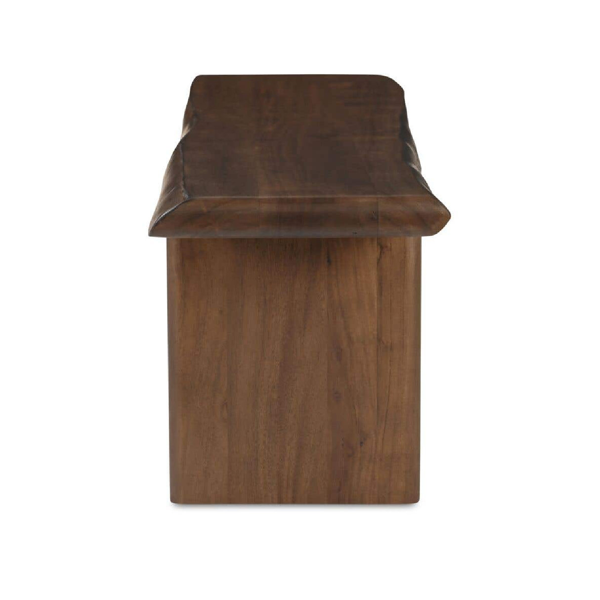   Modern European furniture - Brown Acacia Wood Dining Bench - www.oroa.com | Oroa.com