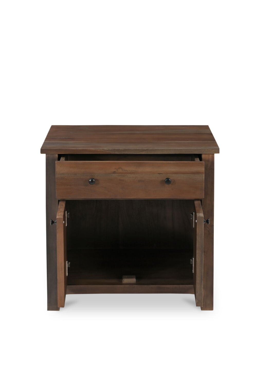   Modern European furniture - Wooden 2-Door Charging Nightstand - www.oroa.com | Oroa.com