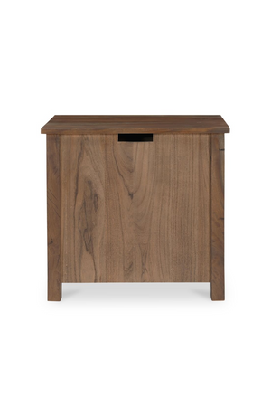   Modern European furniture - Wooden 2-Door Charging Nightstand - www.oroa.com | Oroa.com