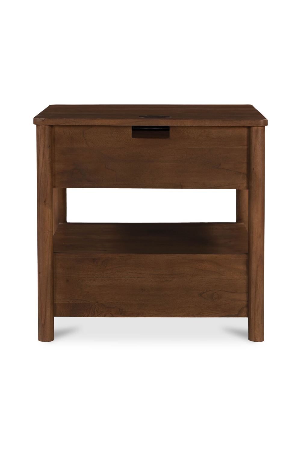   Modern European furniture - 2-Drawer Wooden Charging Nightstand - www.oroa.com | Oroa.com