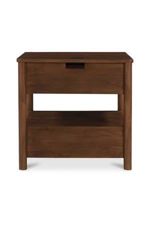   Modern European furniture - 2-Drawer Wooden Charging Nightstand - www.oroa.com | Oroa.com