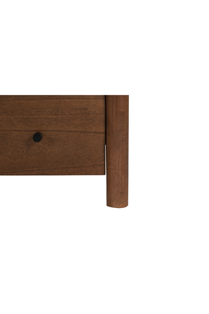   Modern European furniture - 2-Drawer Wooden Charging Nightstand - www.oroa.com | Oroa.com