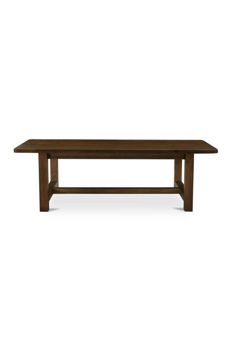   Modern European furniture - Brown Acacia Wood Dining Table S - www.oroa.com | Oroa.com