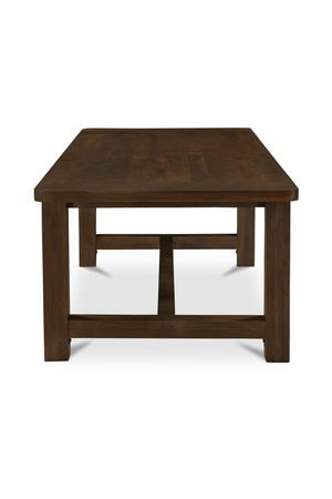   Modern European furniture - Brown Acacia Wood Dining Table S - www.oroa.com | Oroa.com