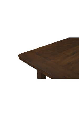   Modern European furniture - Brown Acacia Wood Dining Table S - www.oroa.com | Oroa.com